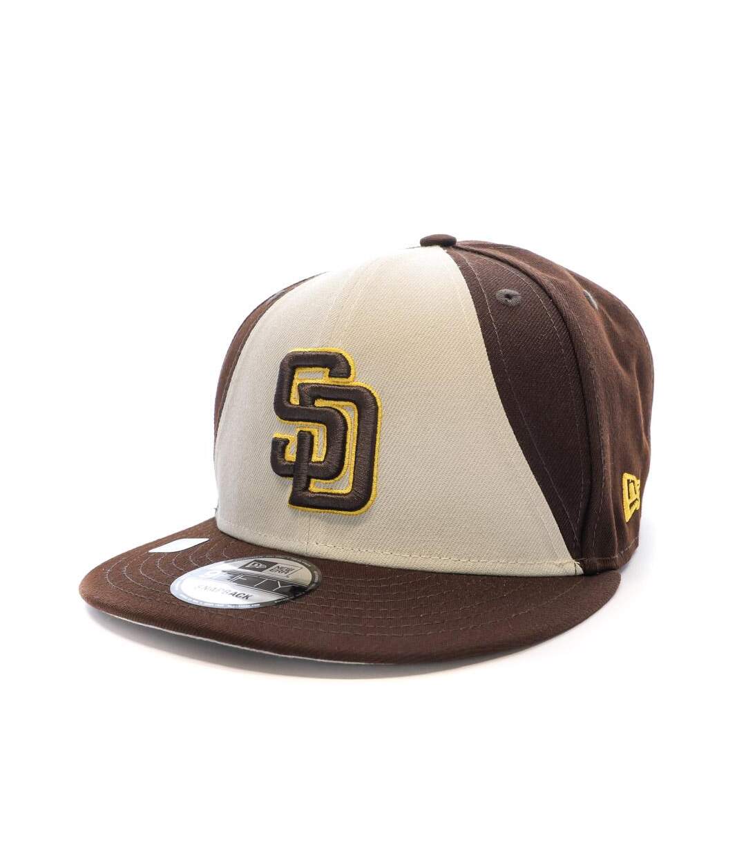 Casquette beige/marron homme new era sadpad - osfm-1