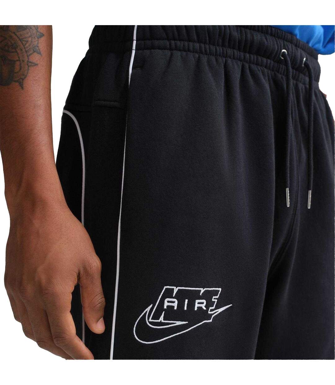 Pantalon De Jogging Motif/style Logo Brodé Air Homme Noir Blanc Nike-4