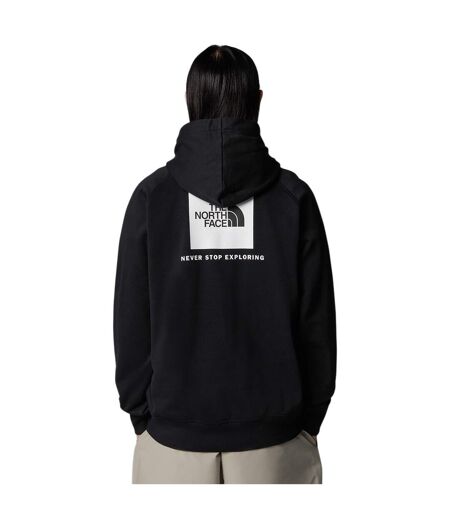 Mens Never Stop Exploring Cotton Pullover Hoodie Black The North Face