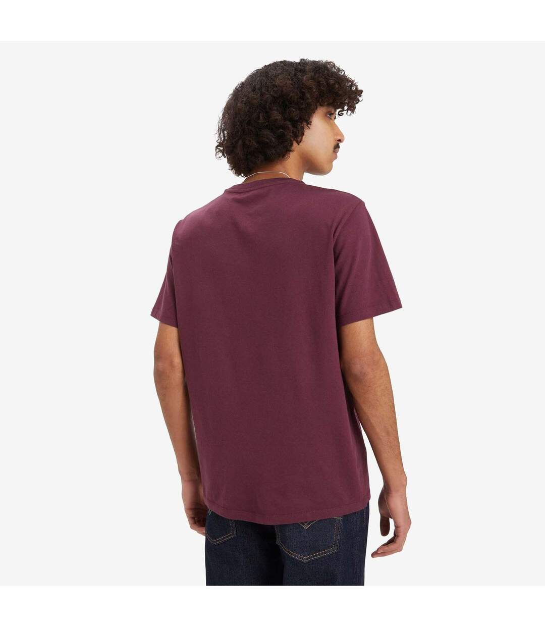 T-shirt Classic Housemark Homme Violet Levis-2