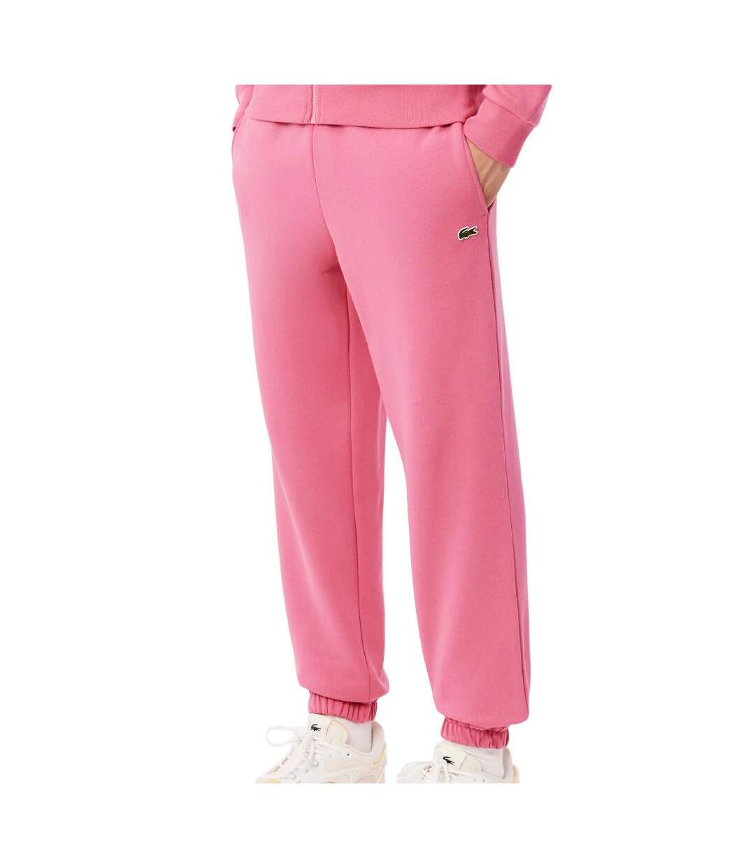 Jogging rose femme lacoste track-1