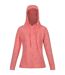 Womens/ladies Azaelia Regular Long-sleeved Hoodie Peach Blossom Marl Regatta-1