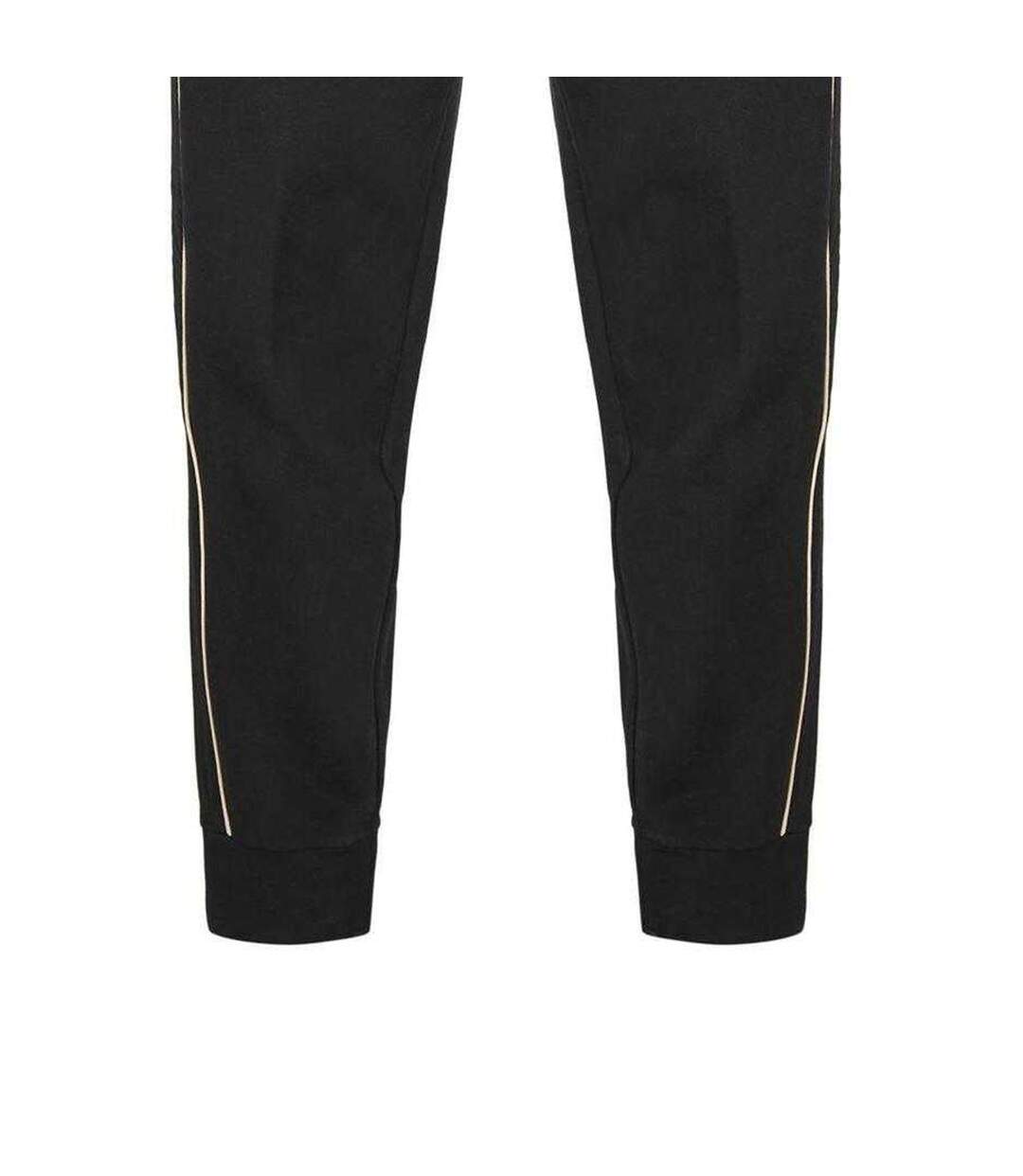 Mens Hadiko 1 Fleece Joggers Black Boss-3