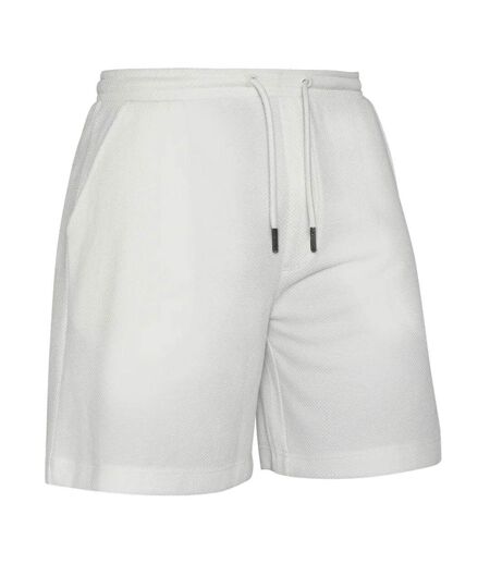 Short blanc homme schott  maille technique