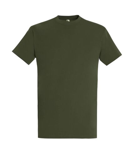 T-shirt manches courtes imperial homme vert kaki SOLS