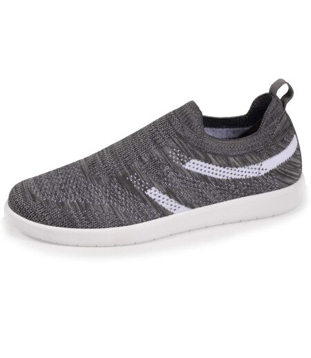Isotoner Baskets femme slip on, enfilage facile