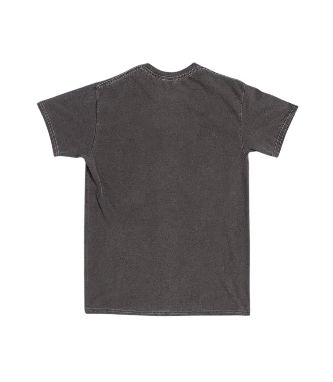 Unisex Adult Vintage Wash T-shirt Charcoal Wall-E-2