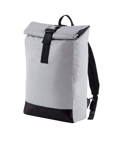 Bagbase Reflective Roll Top Knapsack (Silver Reflective) (One Size) - UTBC4017