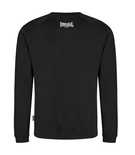 Sweat Motif/style Union Jack Homme Noir Lonsdale