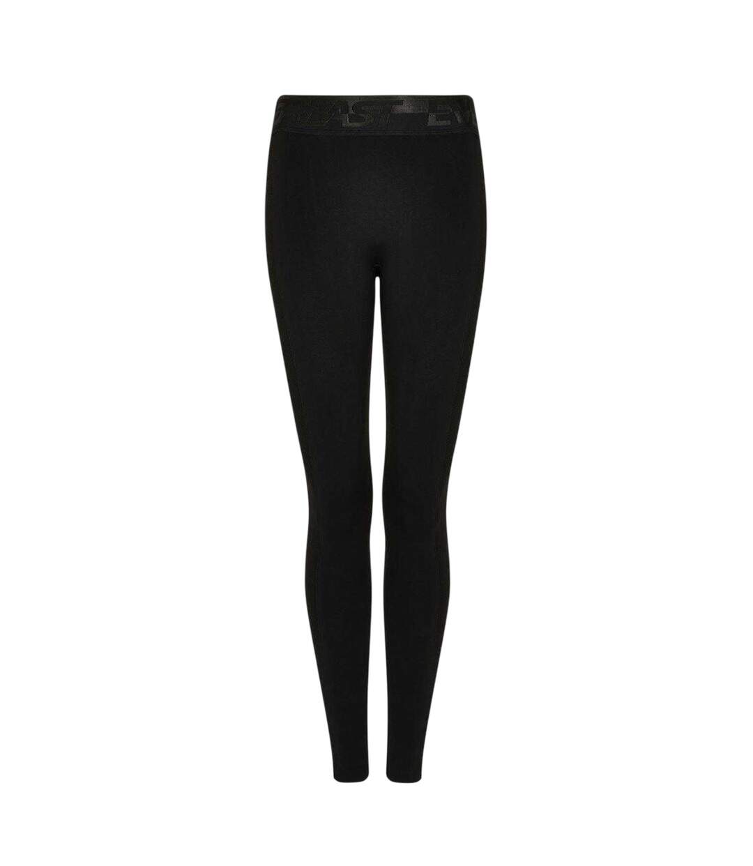 Legging Motif/style Logo Femme Noir Everlast-2