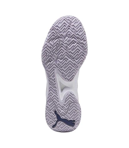 Womens/ladies Accelerate Pro Handball Trainers White Lilac Puma