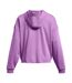 Sweat À Capuche Rival Femme Violet Under Armour-3