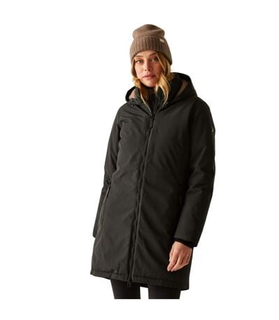 Veste Imperméable Marron Femme Noir Regatta