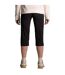 Womens/ladies Kiwi Pro Iii Cropped Trousers Black Craghoppers-3
