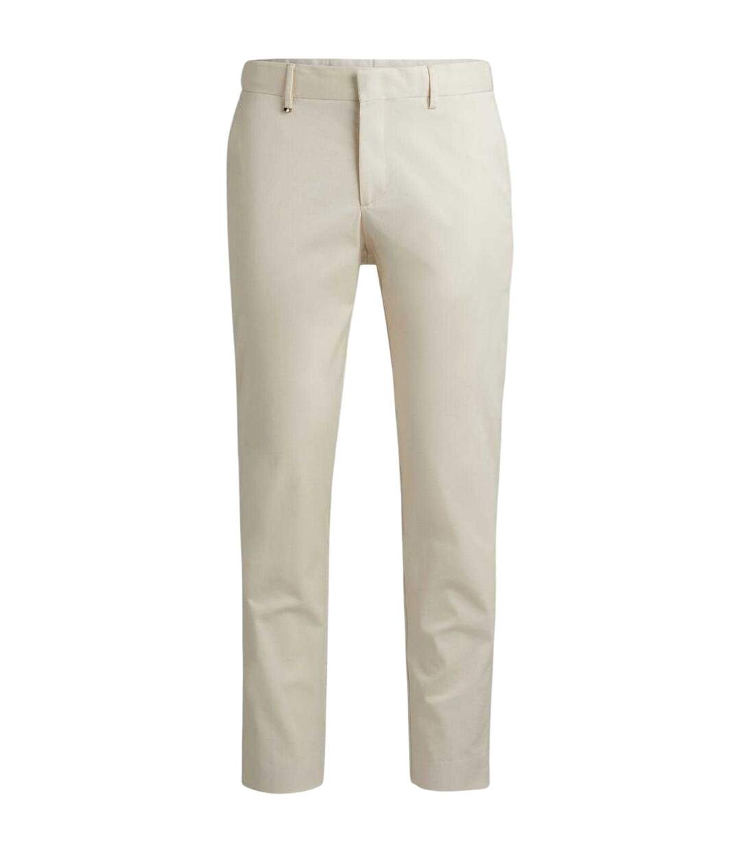 Mens C-genius Straight Leg Trousers White Boss-2