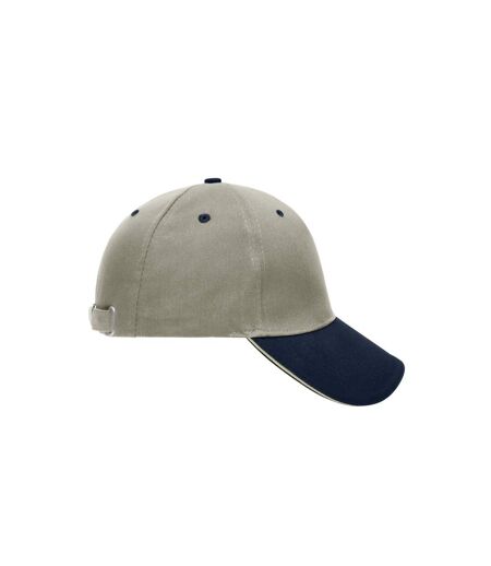 Casquette De Baseball Beige Bleu Marine Myrtle Beach
