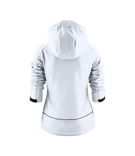Veste Softshell Karting Femme Blanc Printer