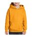 Sweat à capuche unisexe jaune foncé Gildan-3