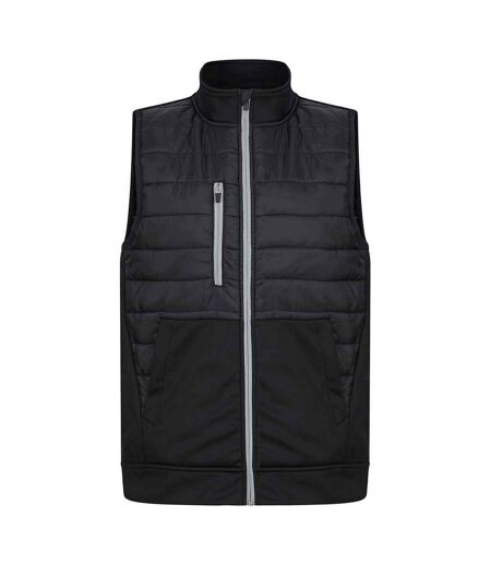 Tombo Unisex Adult Padded Sports Vest (Black)