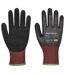 Unisex adult a671 cs f13 latex cut resistant gloves xl black Portwest-1