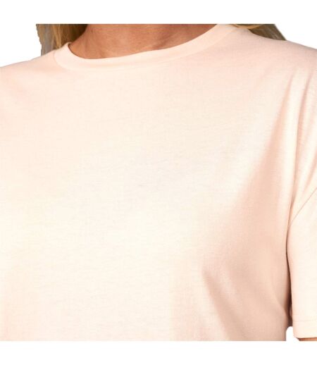 Womens/ladies adalee t-shirt light pink Juice