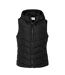Womens/ladies Polyester Padded Gilet Black Slazenger-1