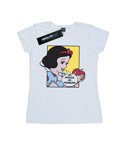 Disney Princess - T-shirt SNOW WHITE POP ART - Femme (Blanc) - UTBI36783