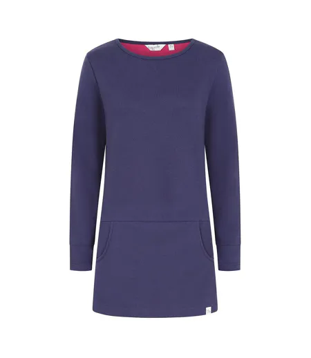 Womens/ladies Panelled Tunic Top Twilight Lazy Jacks