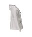 Unisex Adult Plain Full Zip Hoodie White Mascot-4