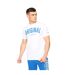 T-shirt Kensby Homme Blanc Crosshatch-2