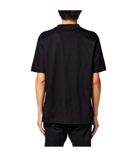 Mens Taut Minimalist Logo T-shirt Black Boss