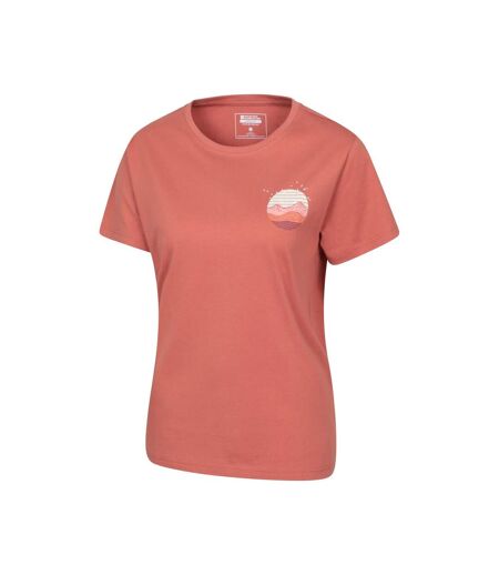 Womens/ladies Loose Fit T-shirt Orange Mountain Warehouse