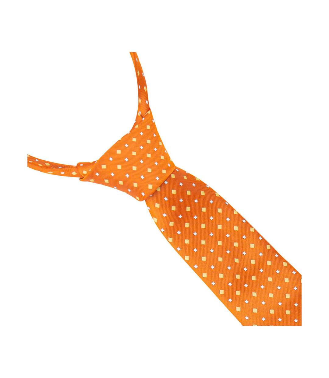 Unisex adult diamond show tie one size orange/gold Supreme Products-2