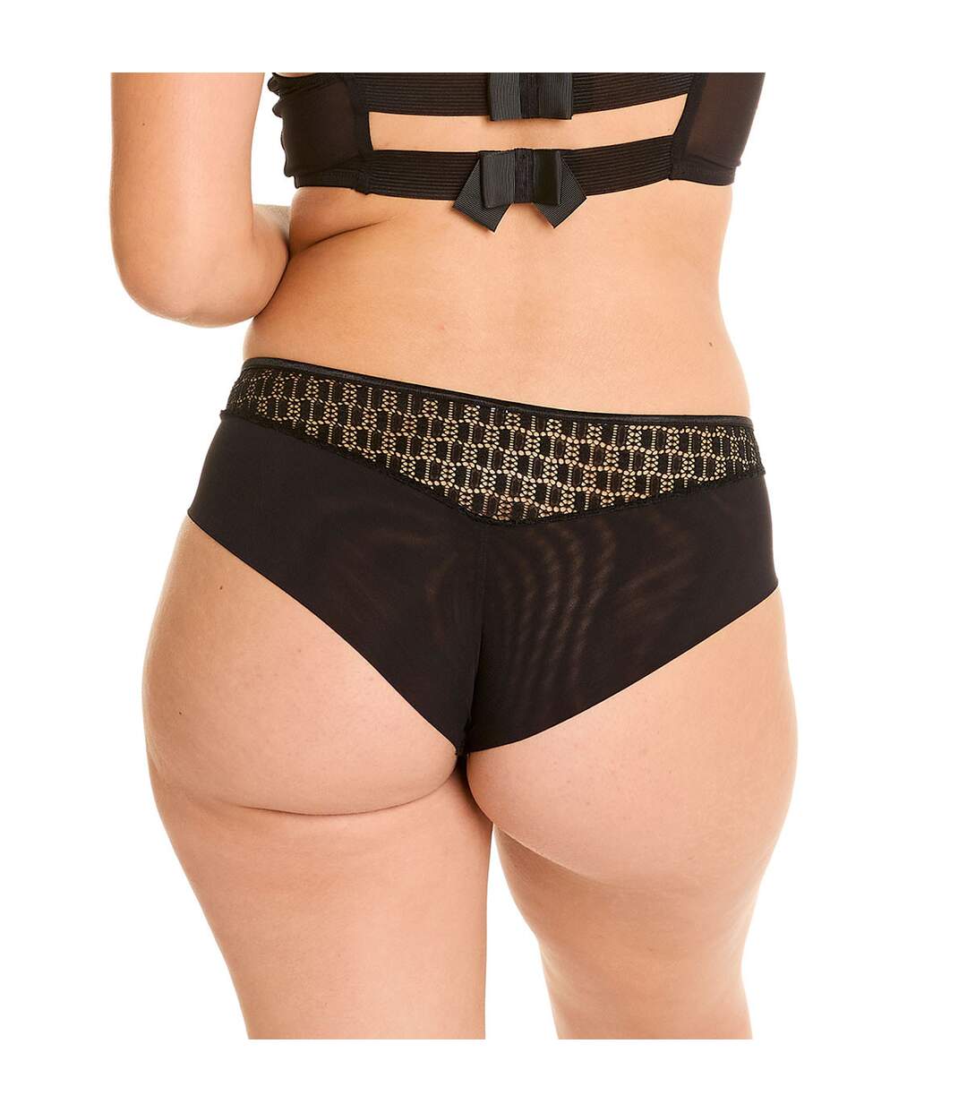 Shorty noir Merveilleux-3