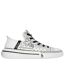 Mens Snoop Dogg Bandana Print Trainers White Black Skechers-3