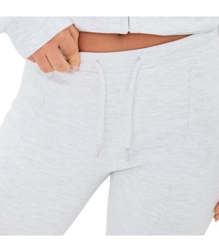 Womens/ladies Logo Flared Jogging Bottoms Grey I Saw It First