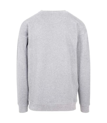 Mens Crew Neck Plain Sweatshirt Grey Build Your Brand