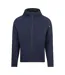 Mens Awdis Adapt Fleece Full Zip Hoodie French Navy Just Cool-1