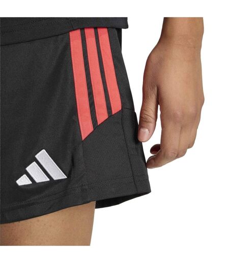 Short Motif/style 3 Rayures Tiro Femme Noir Adidas