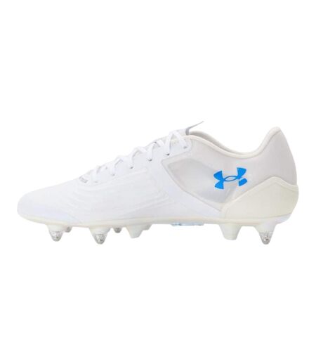 Mens Magnetico Sl Pro Firm Ground Football Boots White Under Armour
