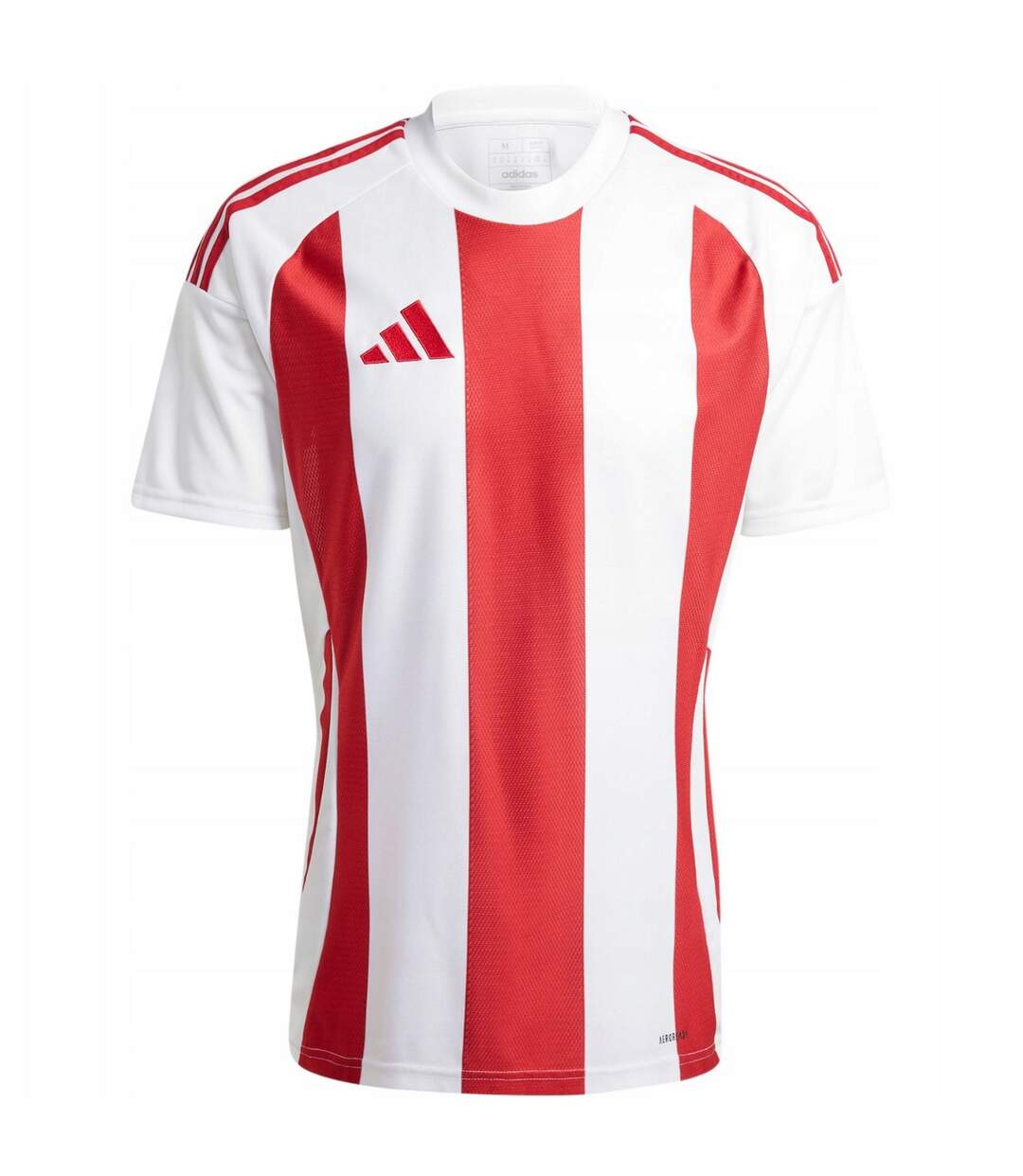 Maillot De Foot Style À Rayures Homme Blanc Rouge Adidas-2