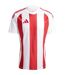 Maillot De Foot Style À Rayures Homme Blanc Rouge Adidas-2