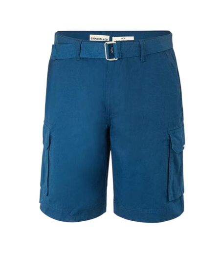 Short À Poches Motif/style Délavé Homme Bleu Marine SoulCal