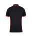 Topcool polo sport homme noir/rouge/blanc Finden & Hales-1