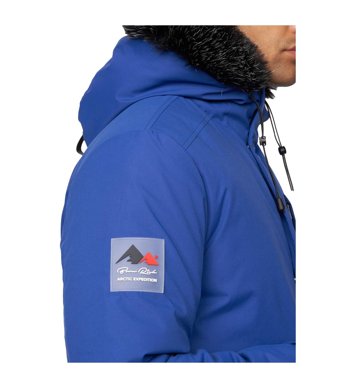 Blouson D´aviateur Emarnos Homme Bleu Born Rich-4