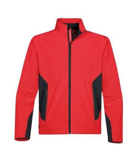 Stormtech Mens Pulse Softshell Jacket (True Red/ Black) - UTRW4646