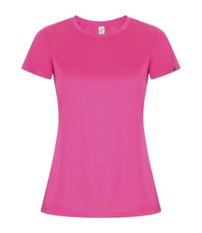 T-shirt imola femme rose fluo Roly Roly