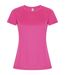 T-shirt imola femme rose fluo Roly Roly