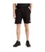 Umbro Mens Team Sweat Shorts (Black/White) - UTUO1834
