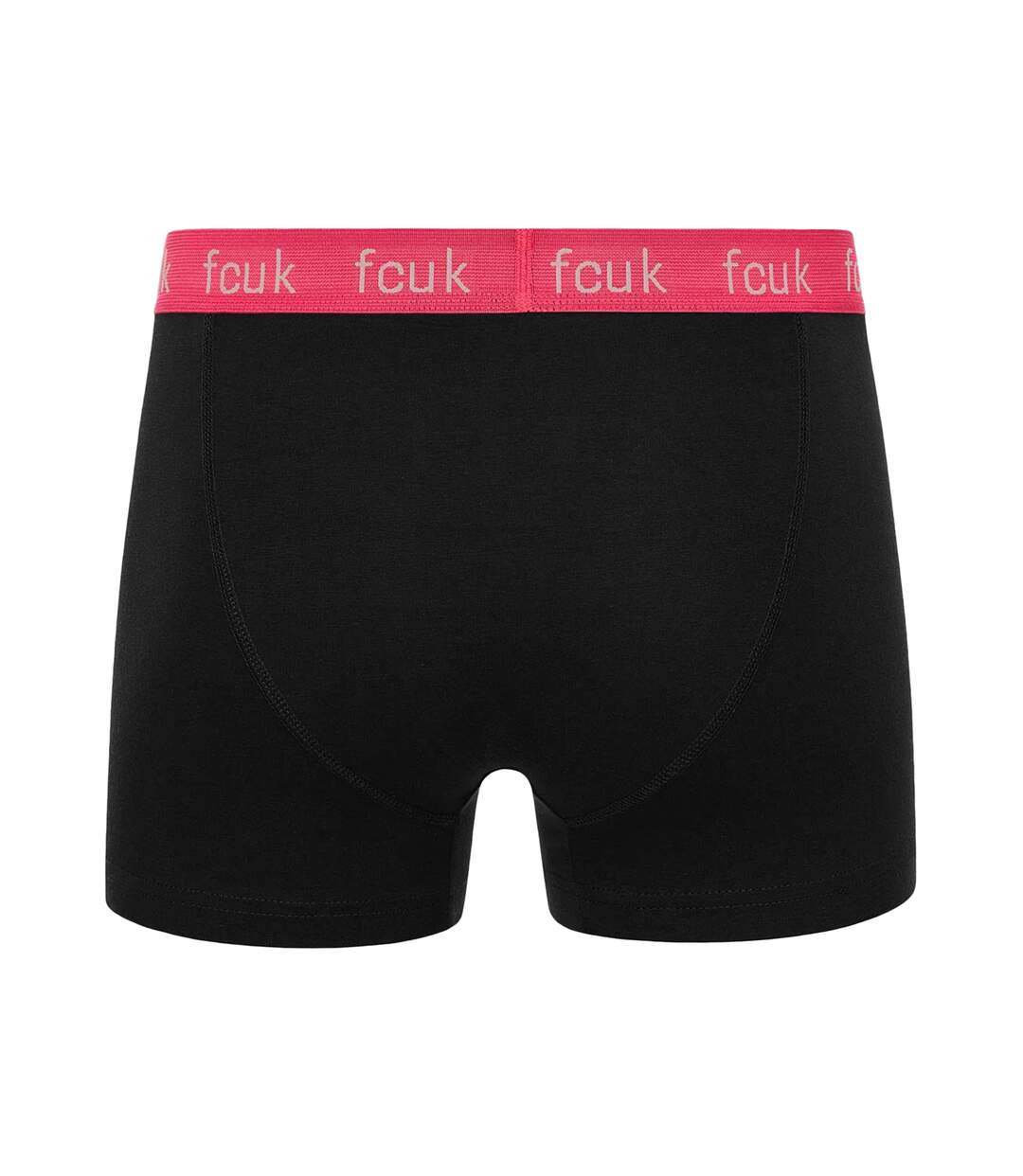 Pack of 3  Mens fcuk2 boxer shorts  black French Connection